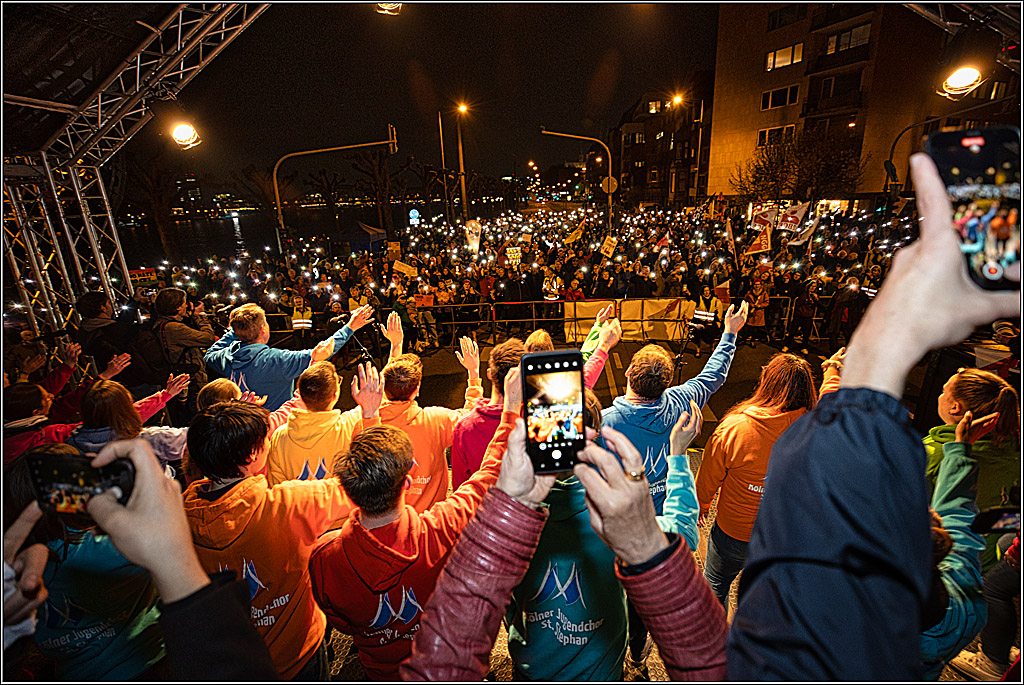 Demokratie schützen - Wir stellen uns QUER KEIN RASSISMUS BEI UNS IN KÖLN, 21.03.2024
